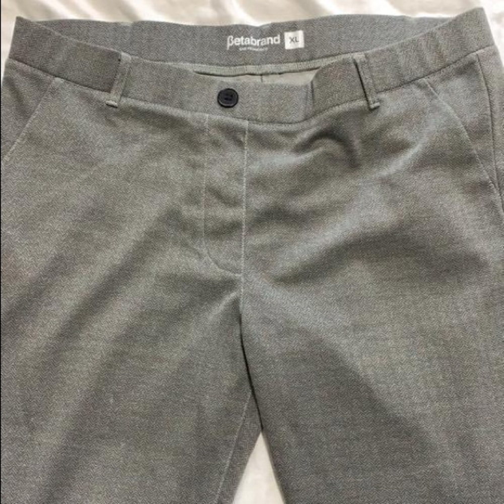 Betabrand XL Grey pants
